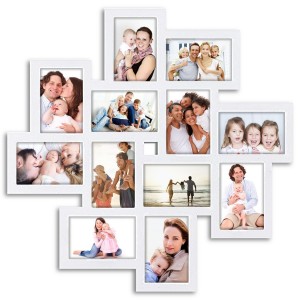 Ebern Designs Haymond Gallery Style Wall Hanging 12 Opening Photo Sockets Picture Frame EBDG4506